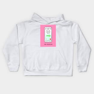 Swiped right for you Kids Hoodie